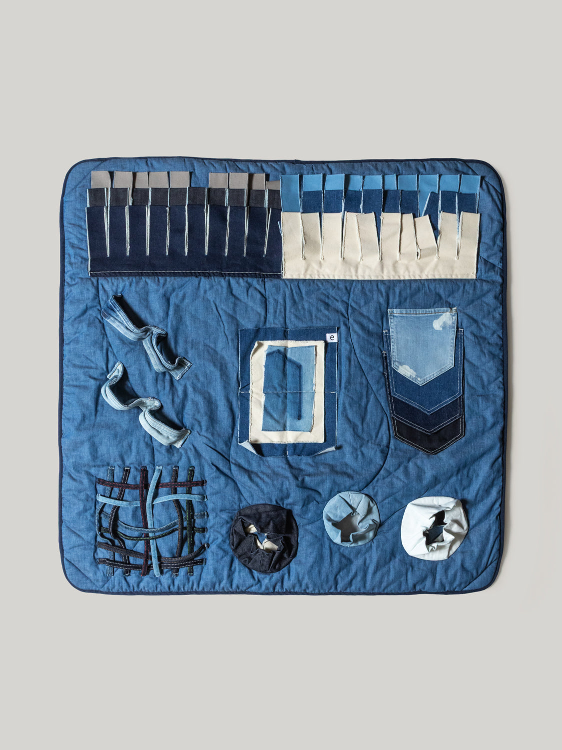 Denim Pet Play Mat