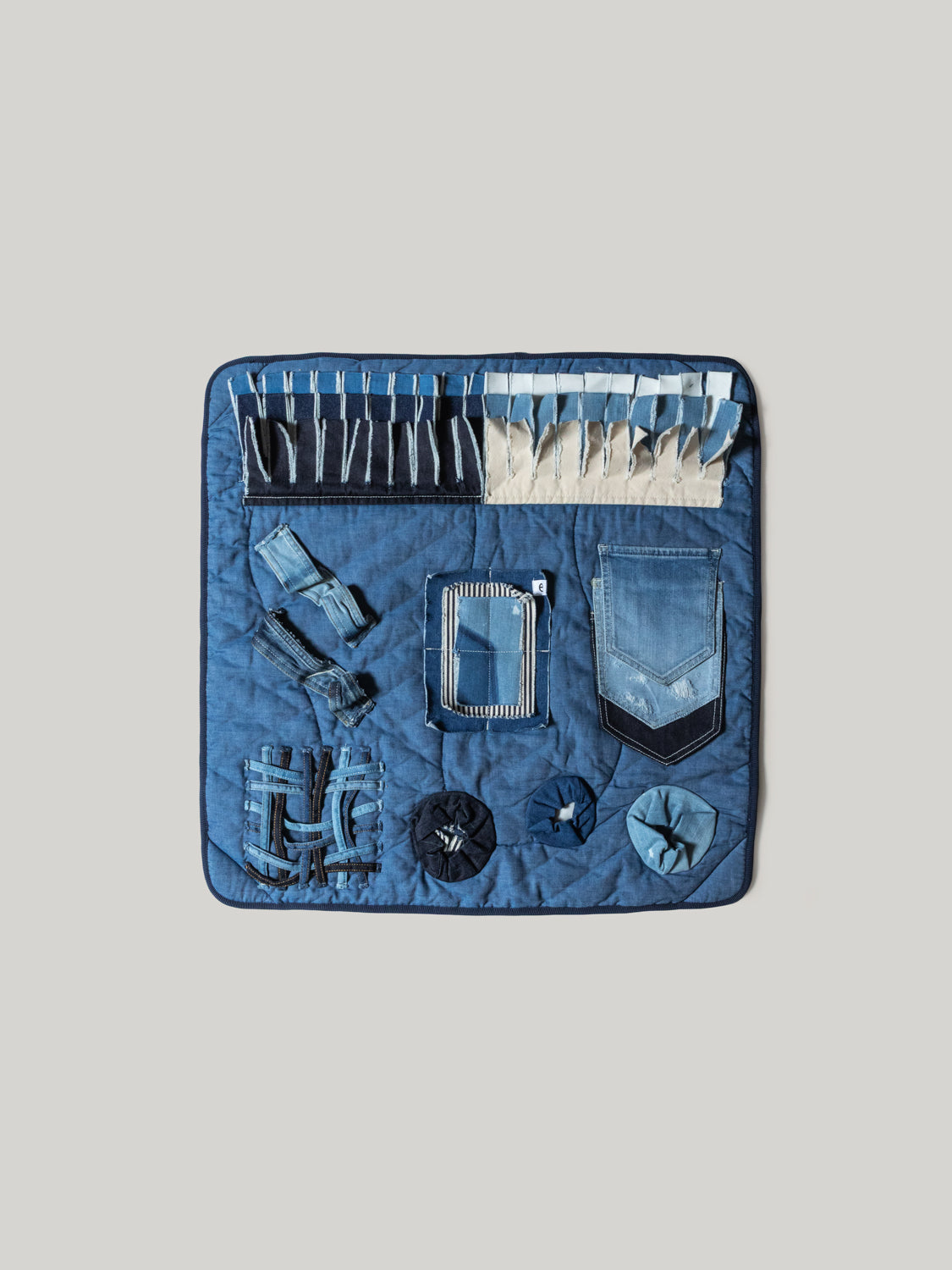 Denim Pet Play Mat