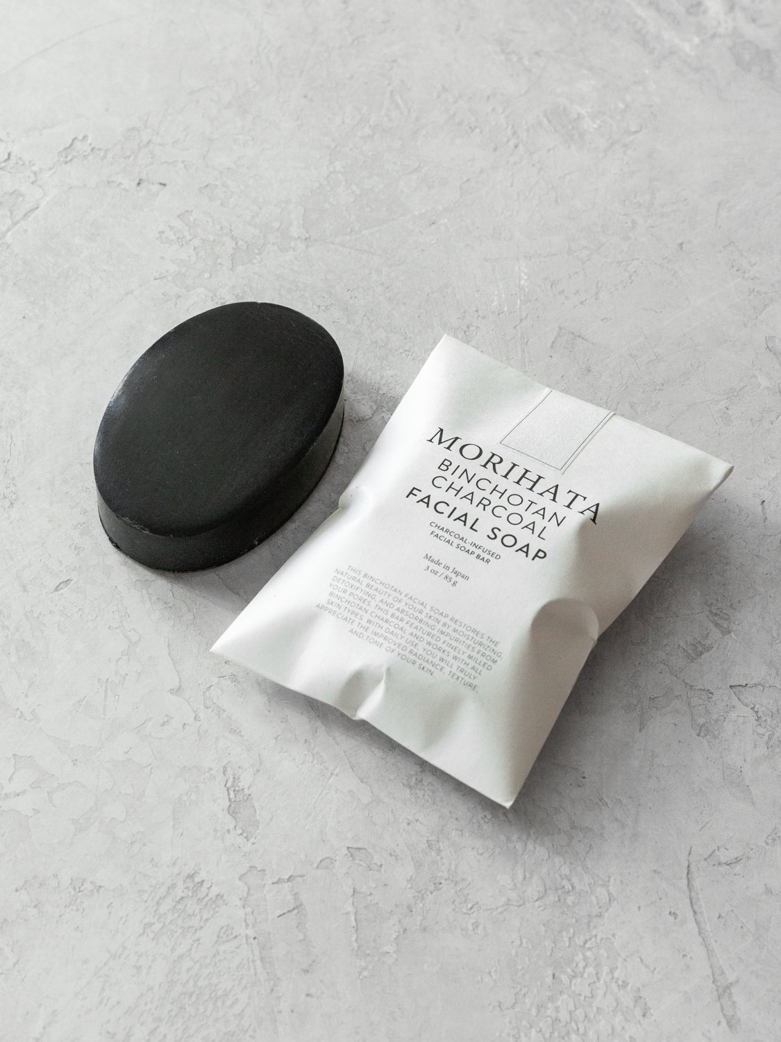 Morihata Binchotan Charcoal Facial Soap