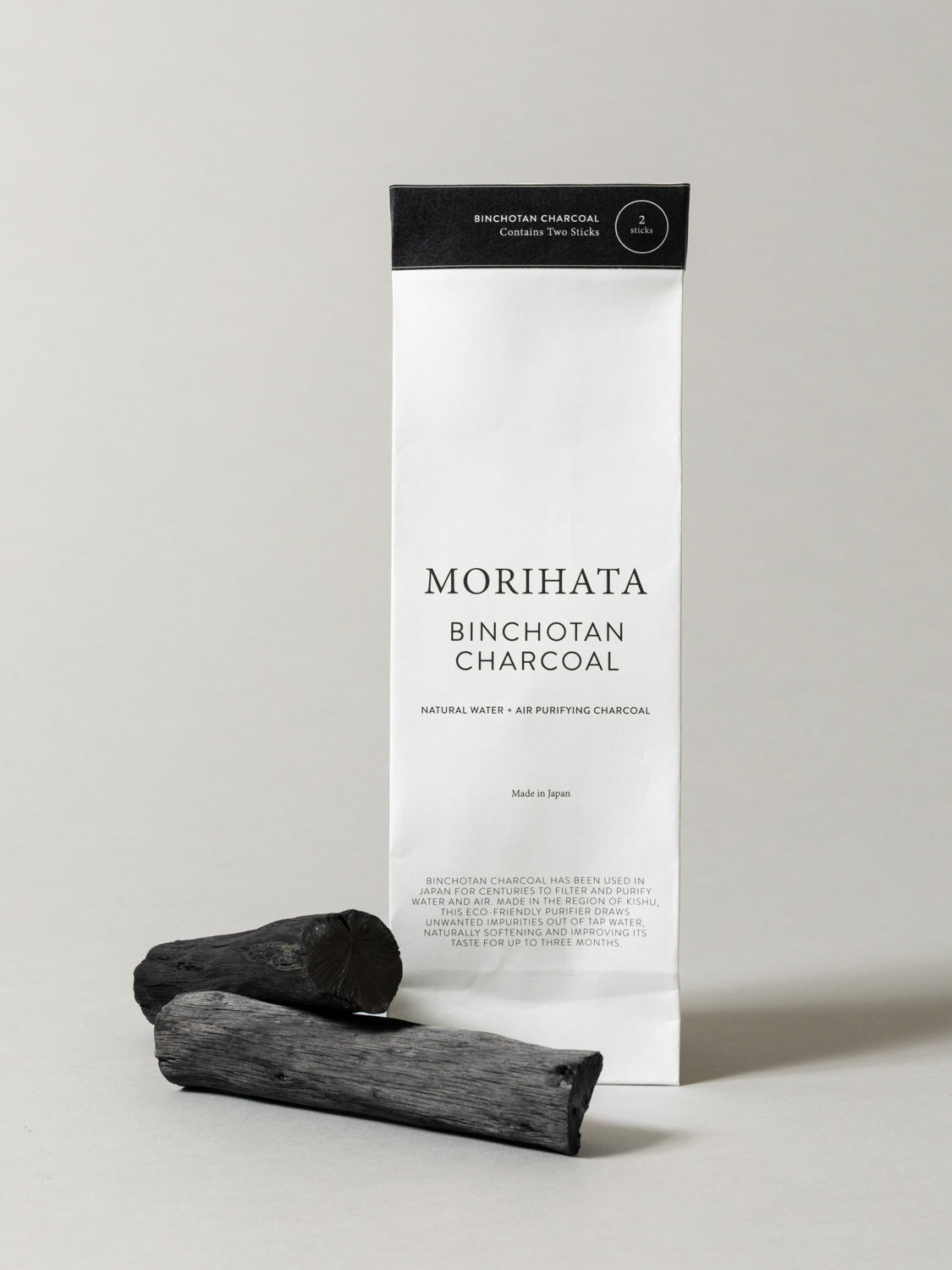 Morihata Purifying Binchotan Charcoal Sticks | Binchotan Charcoal