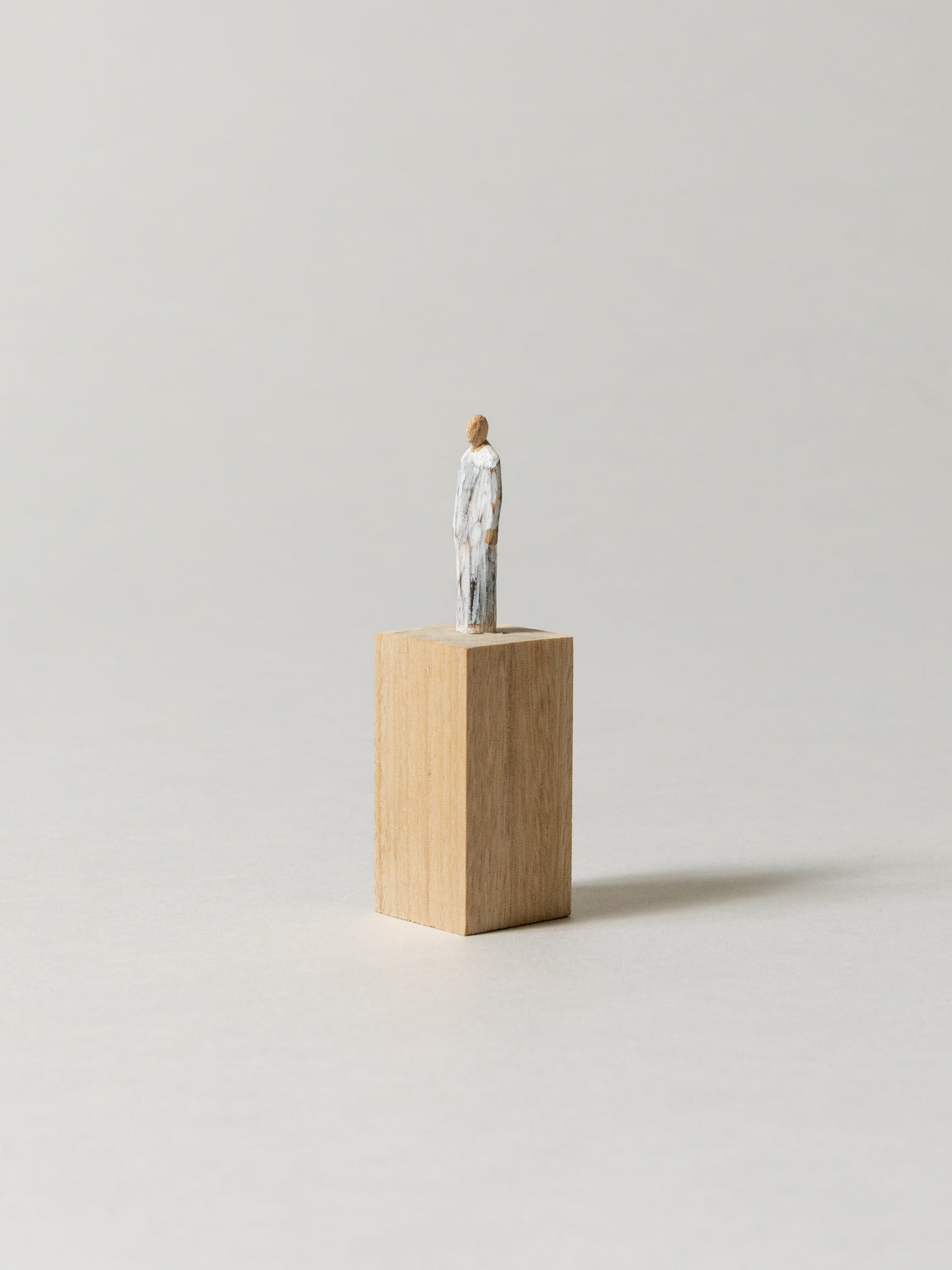 Olectronica Wooden Statuette - Natural