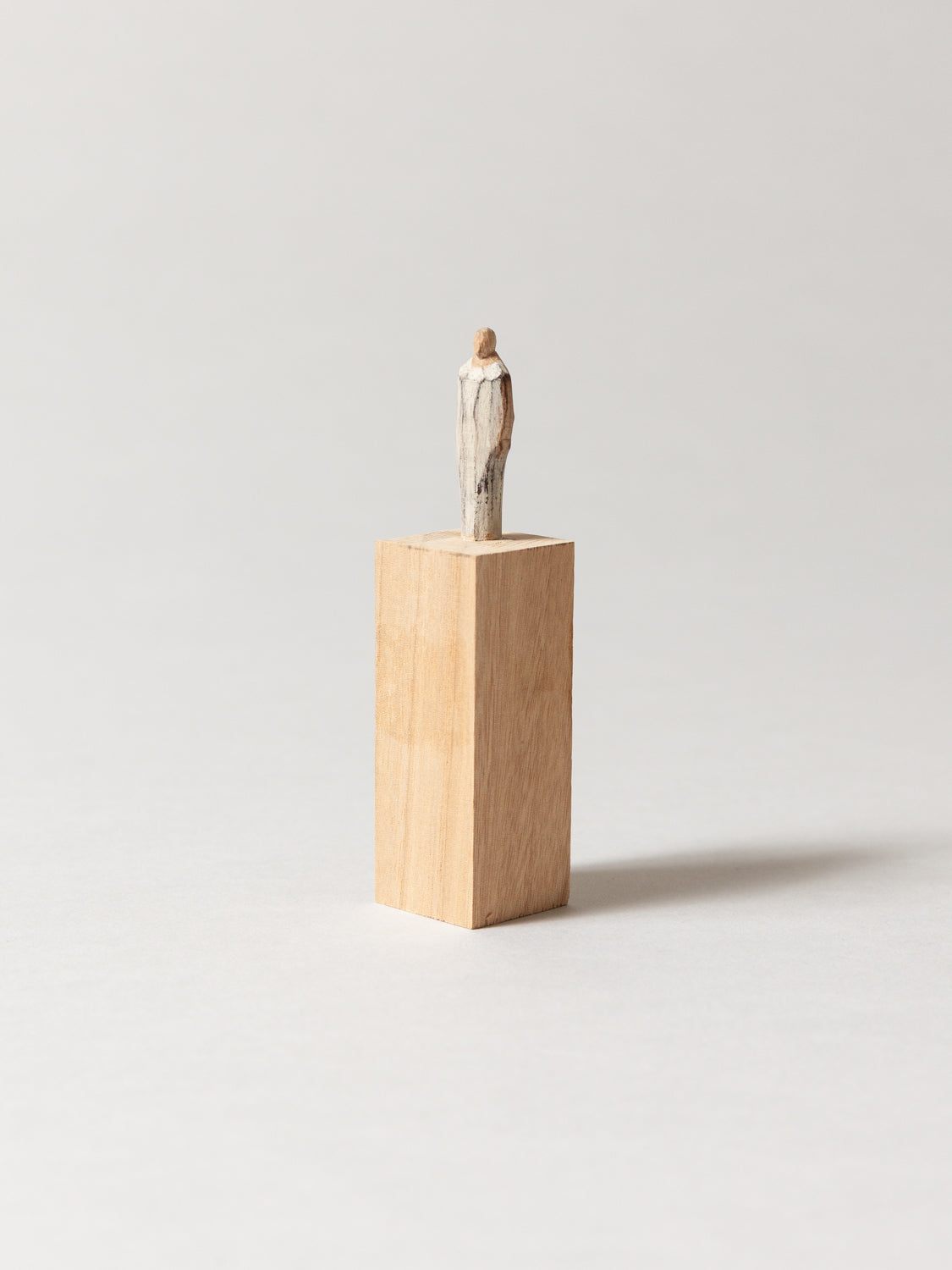 Olectronica Wooden Statuette - Natural