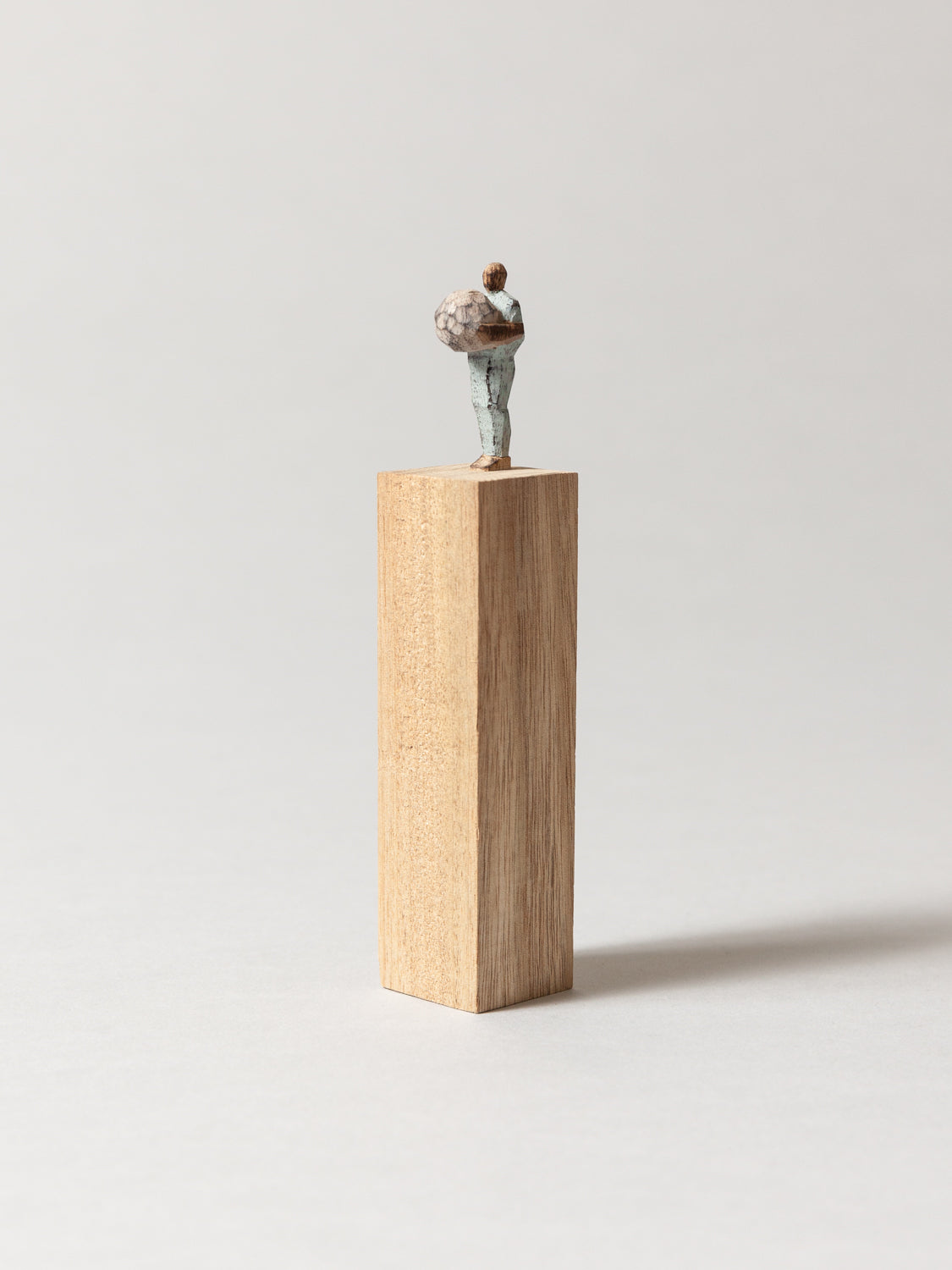 Olectronica Wooden Statuette - Natural