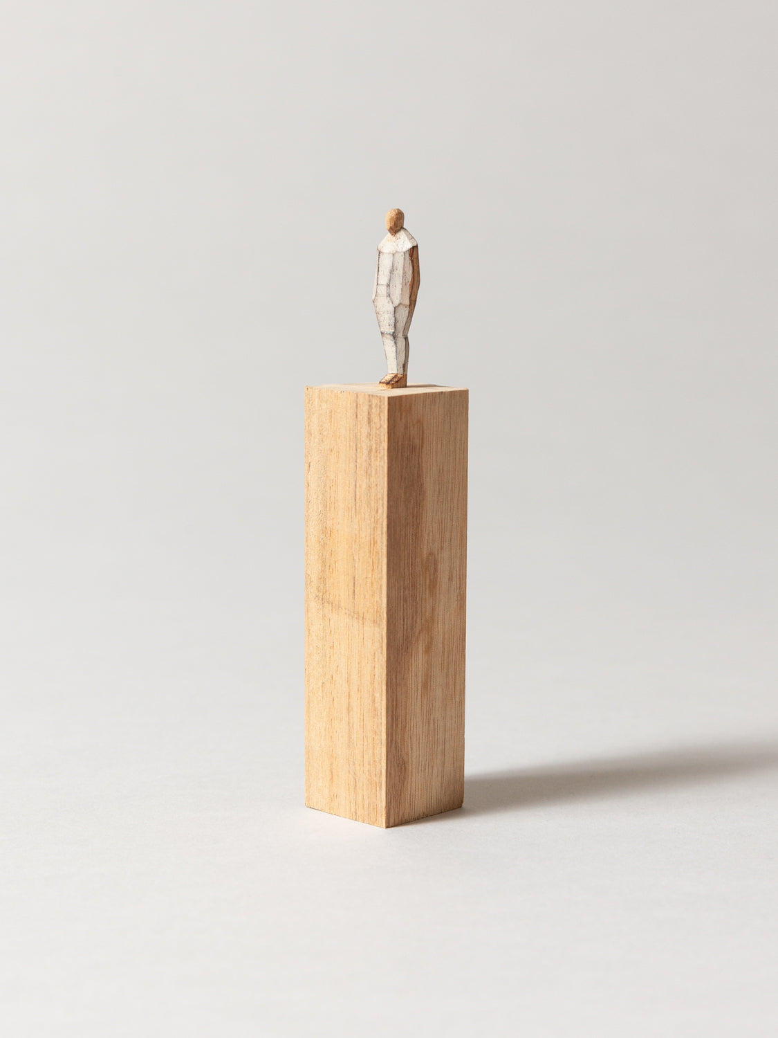 Olectronica Wooden Statuette - Natural