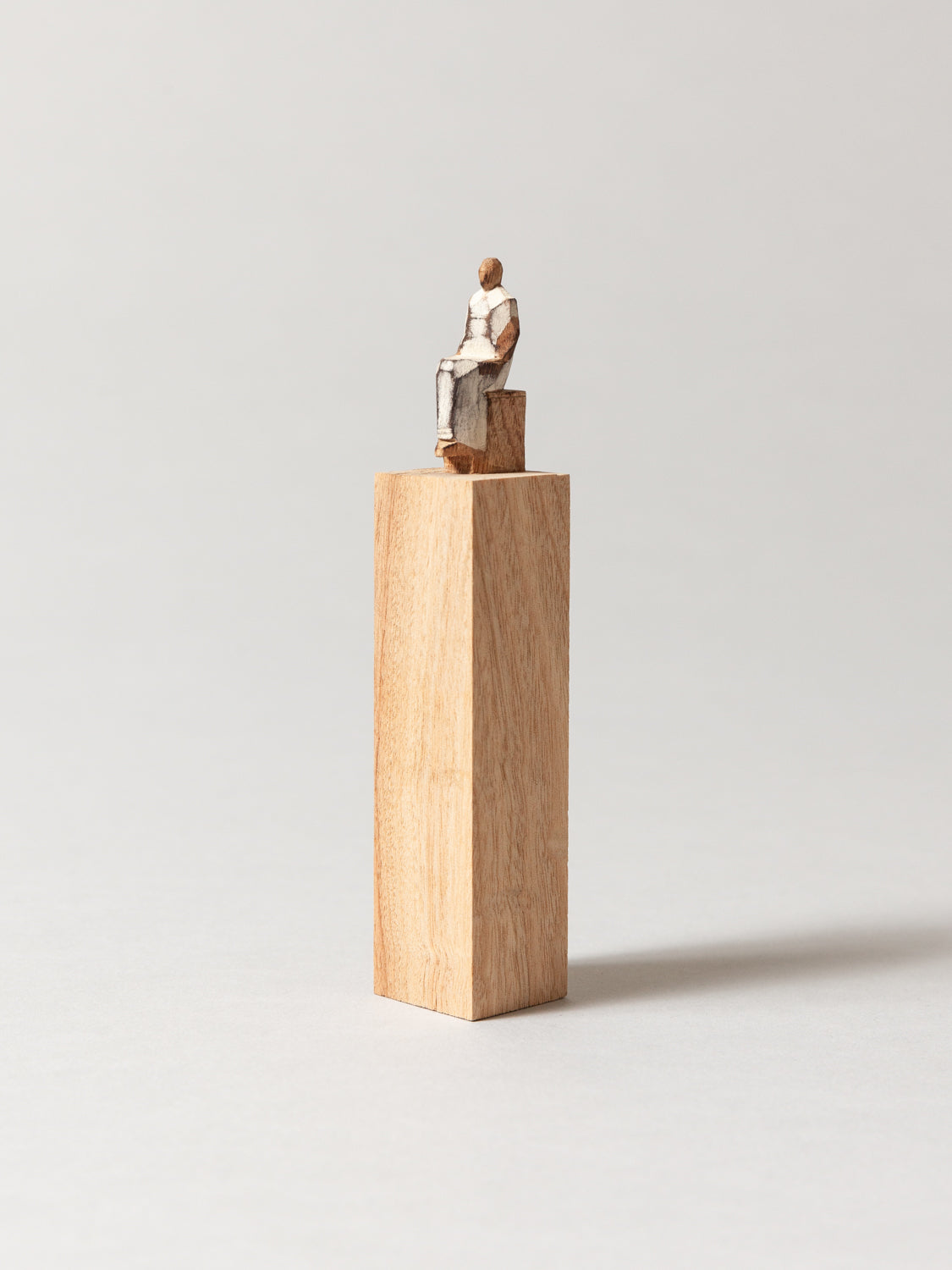 Olectronica Wooden Statuette - Natural