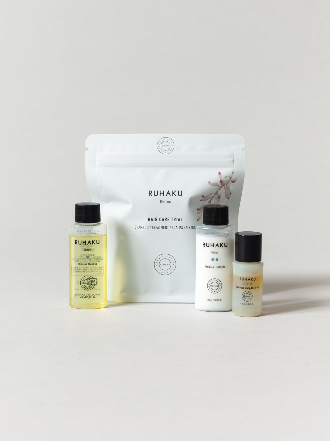 Ruhaku Hair Care Trial & Travel Set