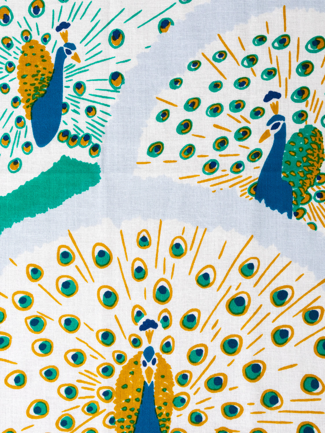 SOU•SOU Tenugui - Peacock