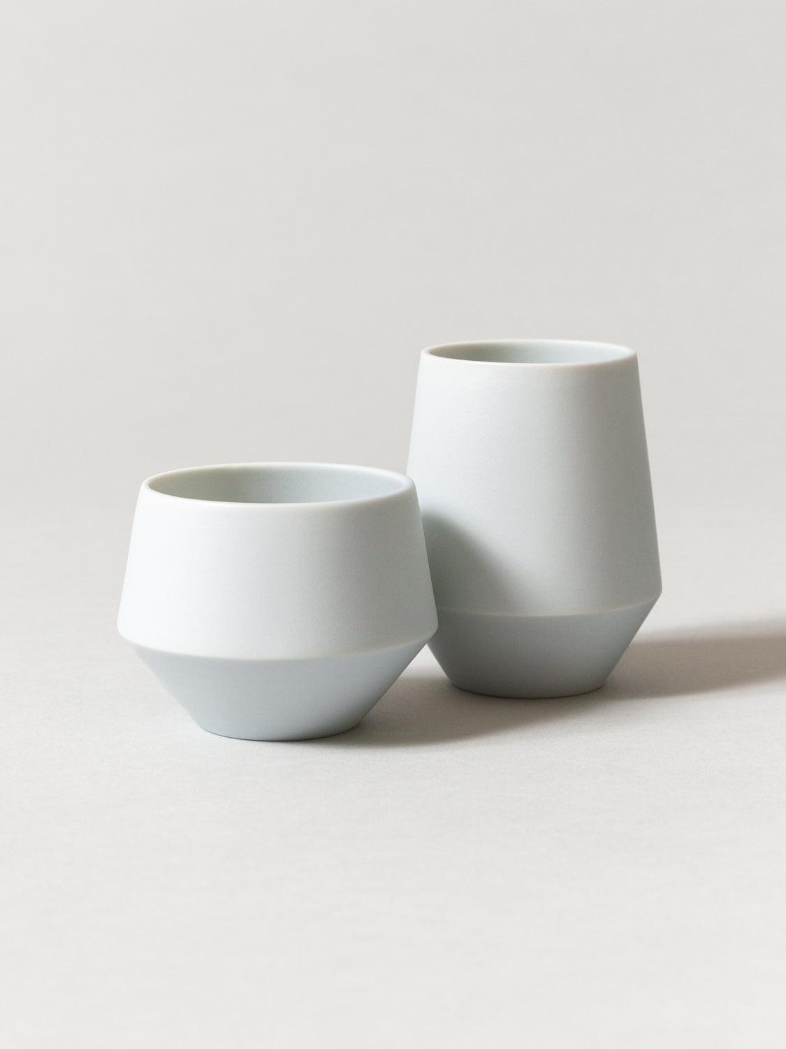 Frustum Porcelain Tea Cup