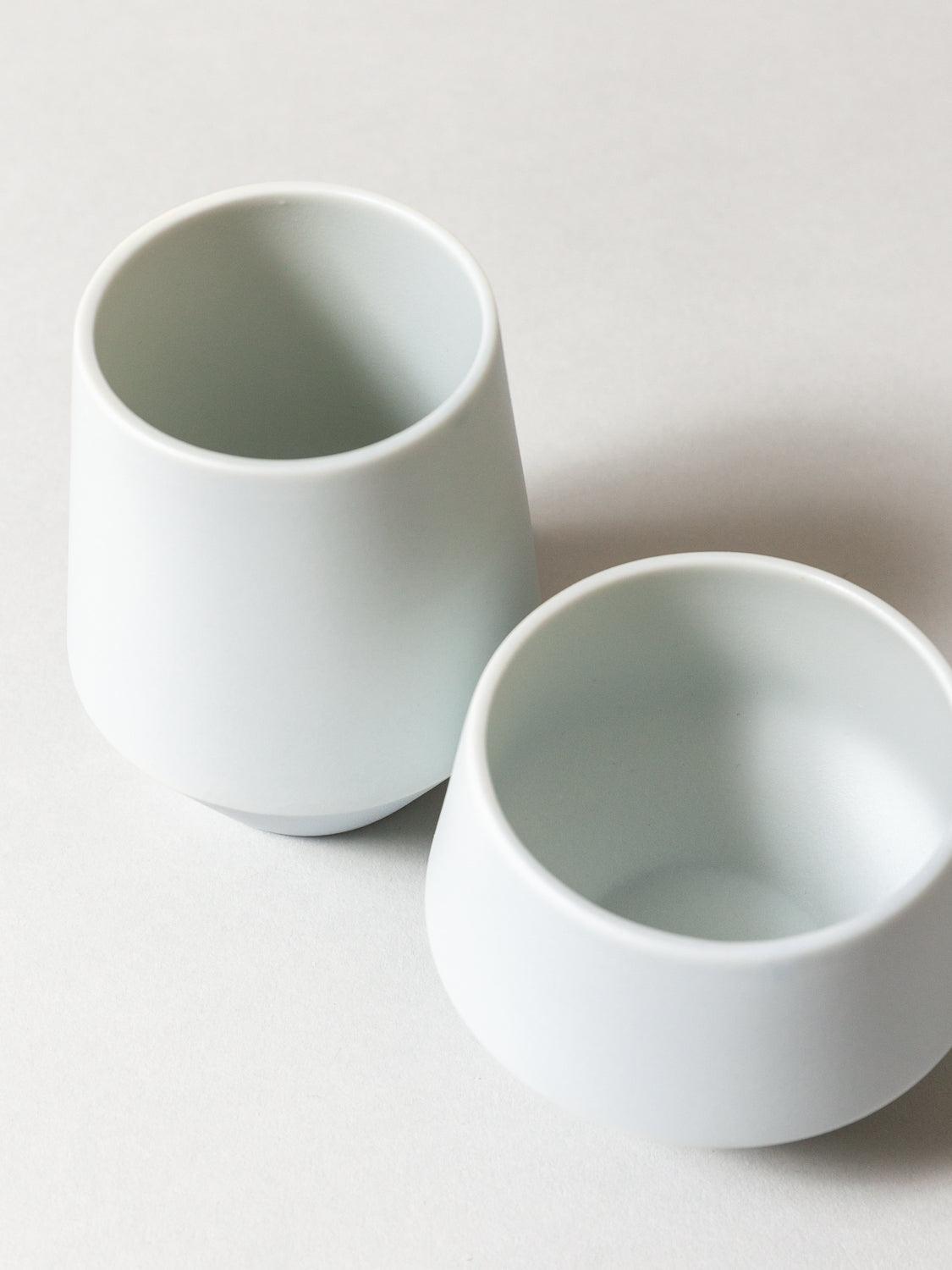 Frustum Porcelain Tea Cup