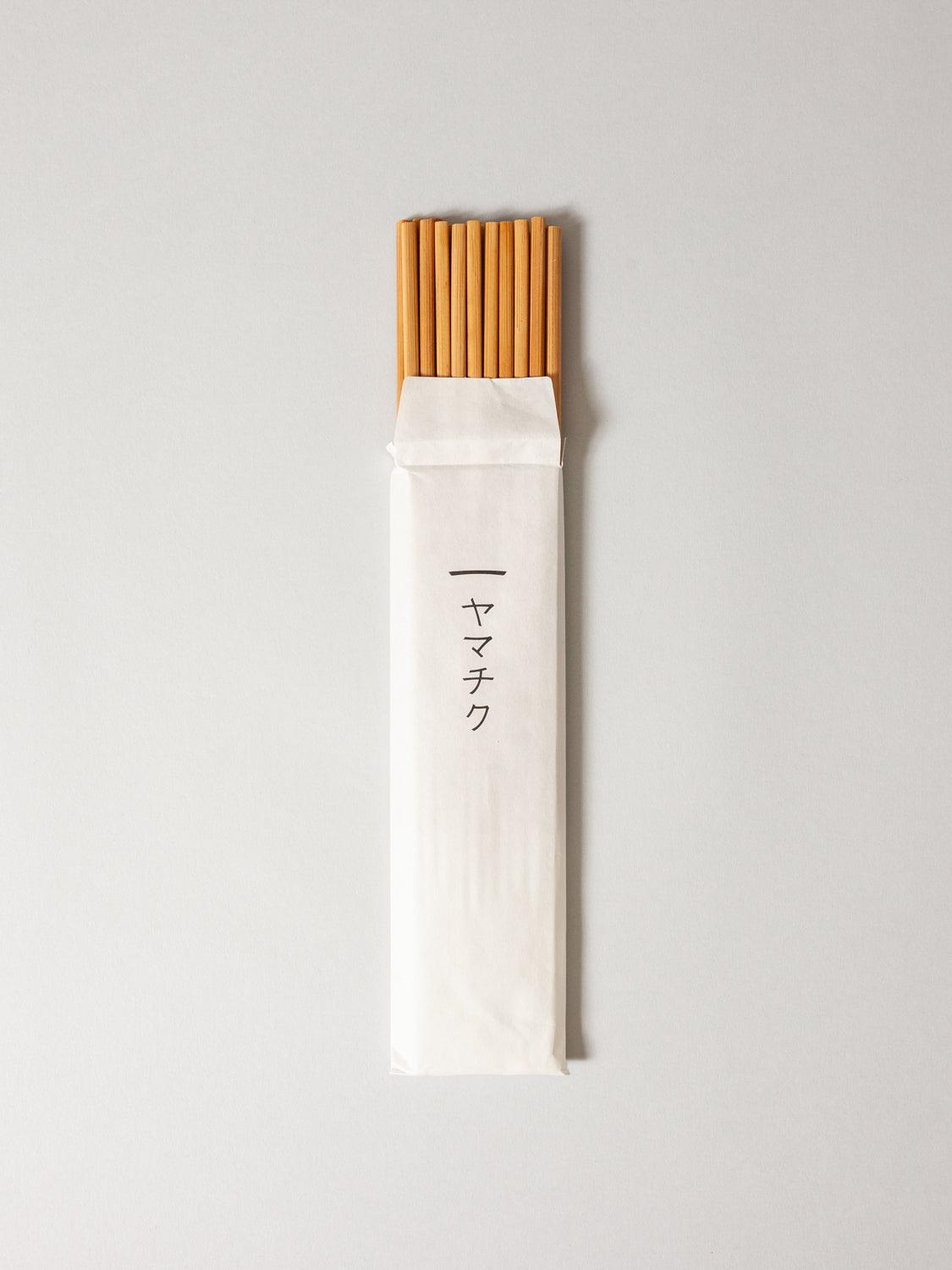 Susu Bamboo Chopstick Set - Natural, Pack of 10 - Rikumo