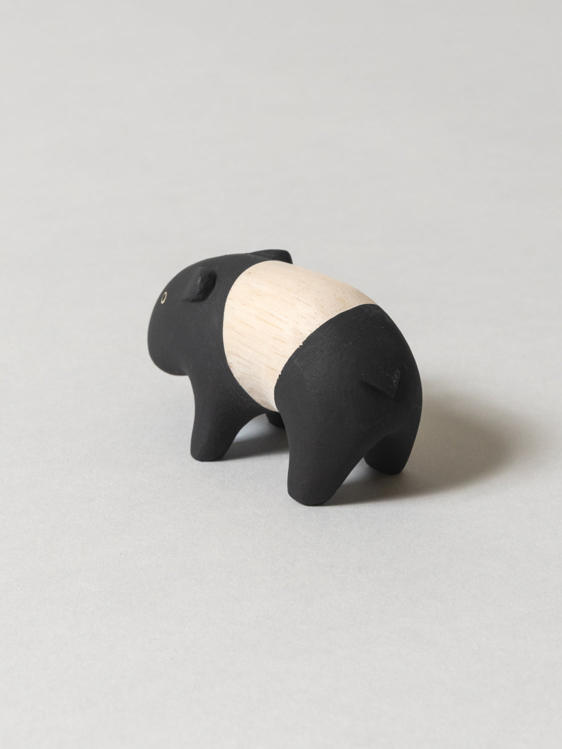 Wooden Animal - Malayan Tapir