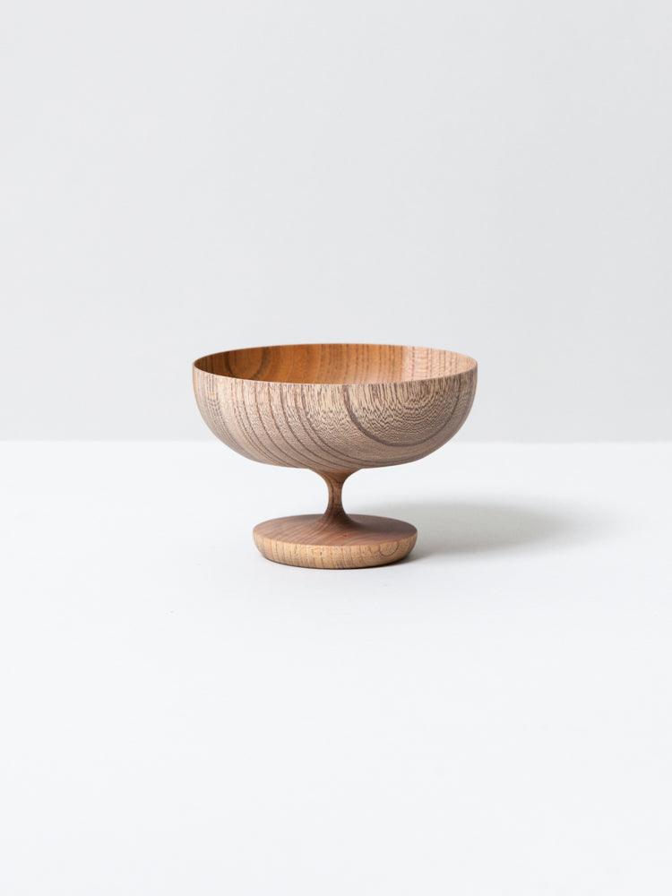 Sinafu Small Stand Bowl - Hotei (Smoky Grey)