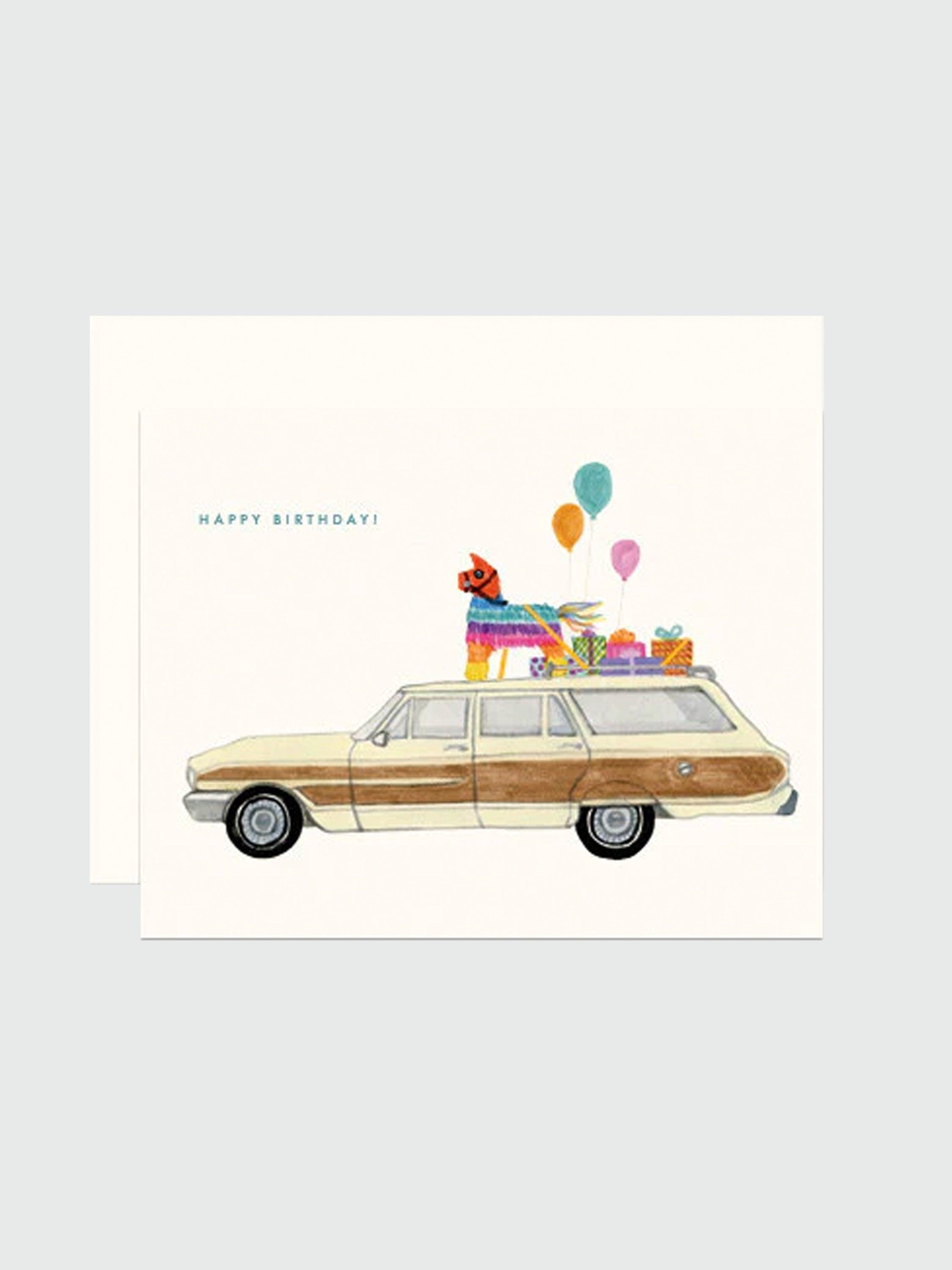 Greeting Card - Happy Birthday Pinata - Rikumo