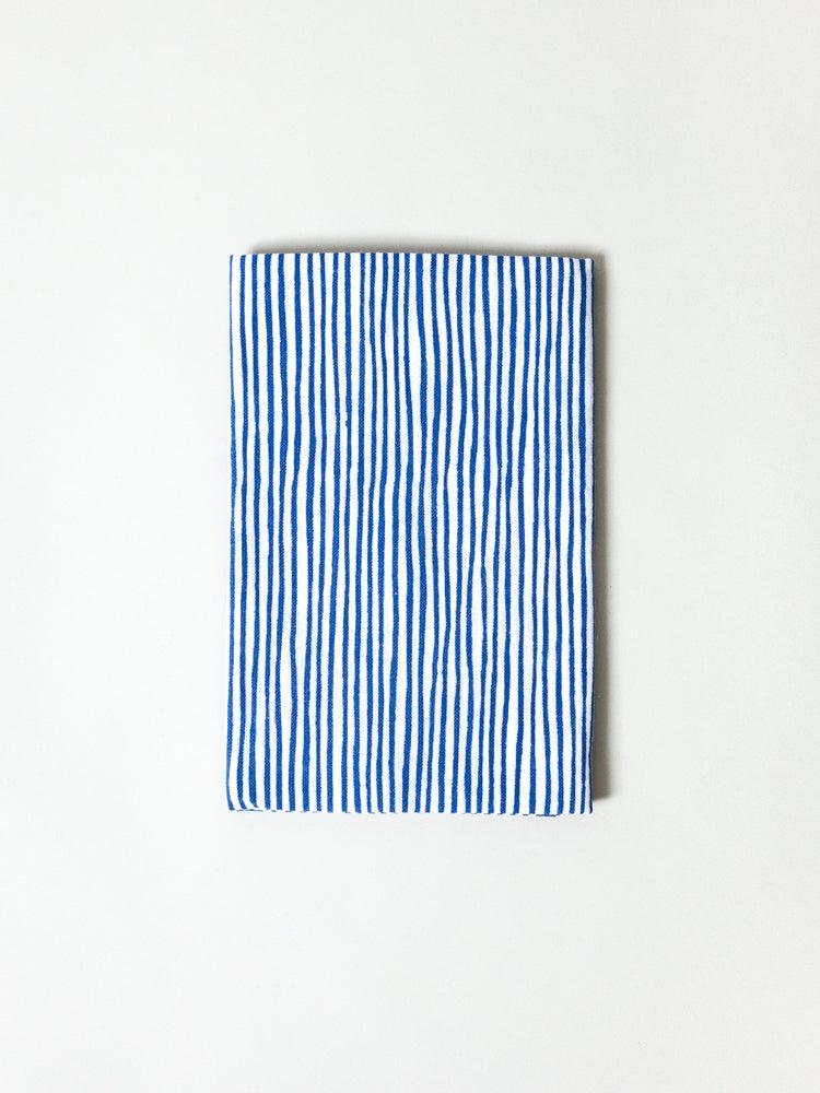 Kamawanu Tenugui - Wavy Blue Stripes