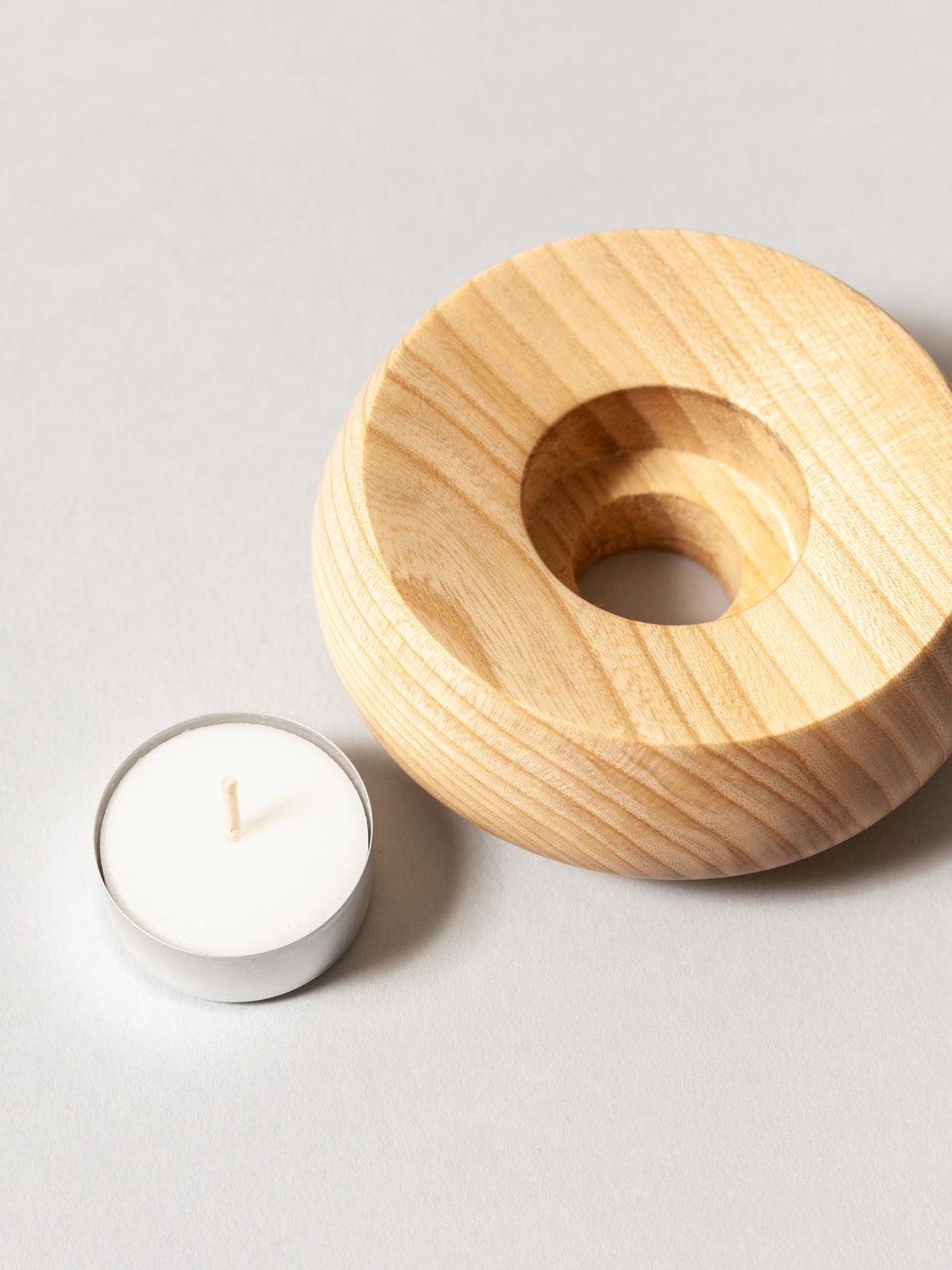 Usuda Candle Holder - White Sen