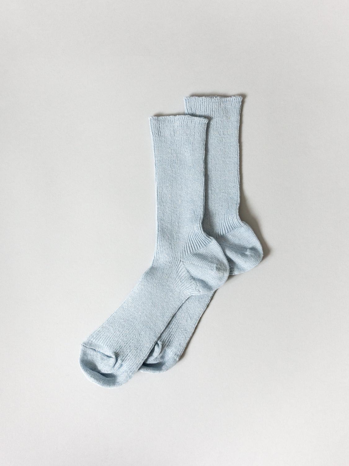 Mens pale deals blue socks