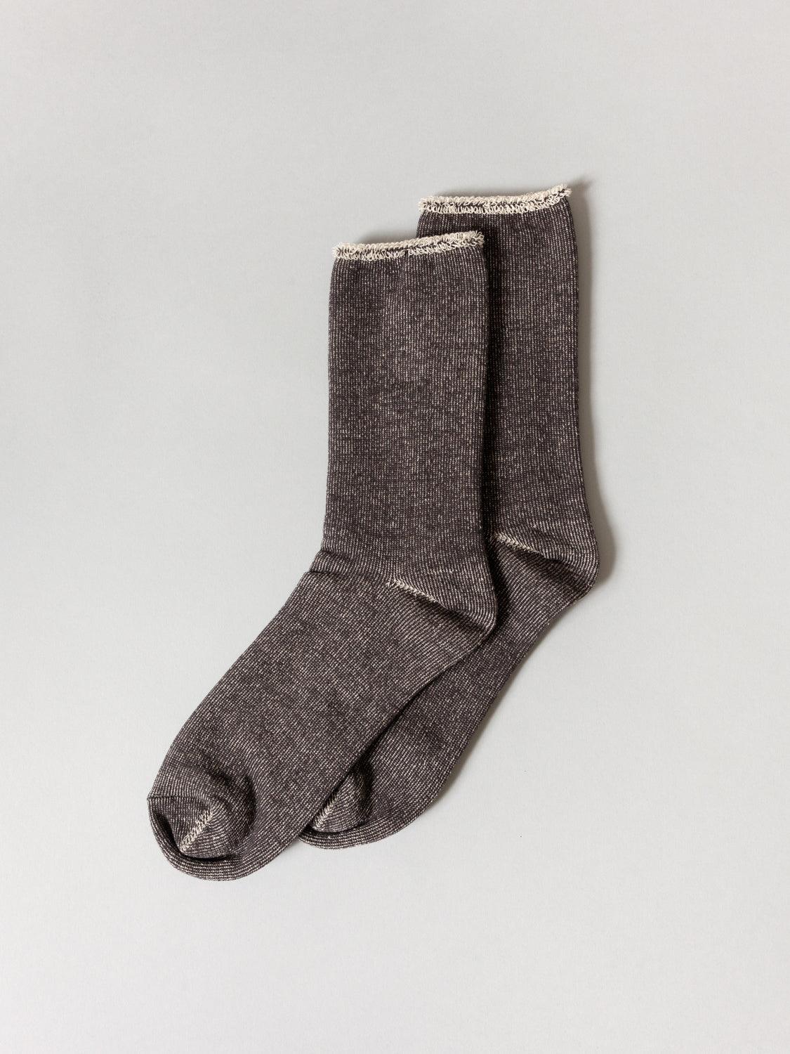 Silk Cotton Lounge Socks