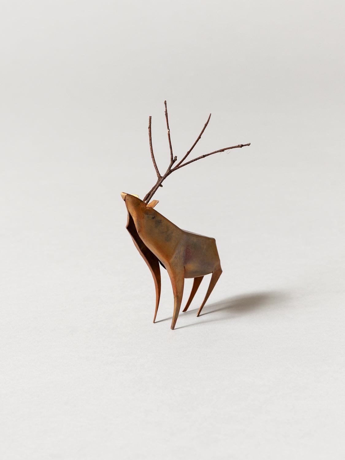Ren Brass Red Deer