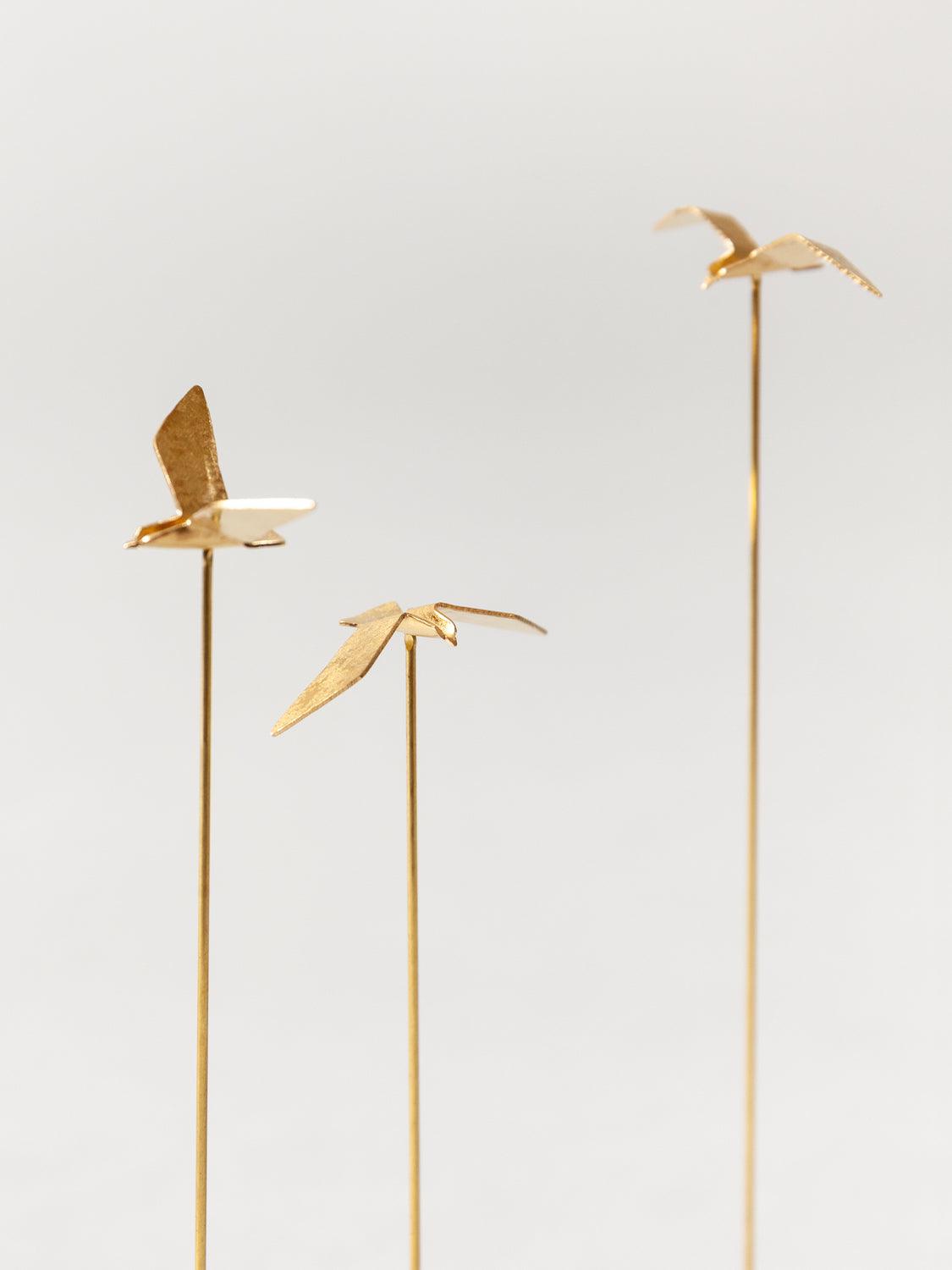 Ren Brass Three Seagulls