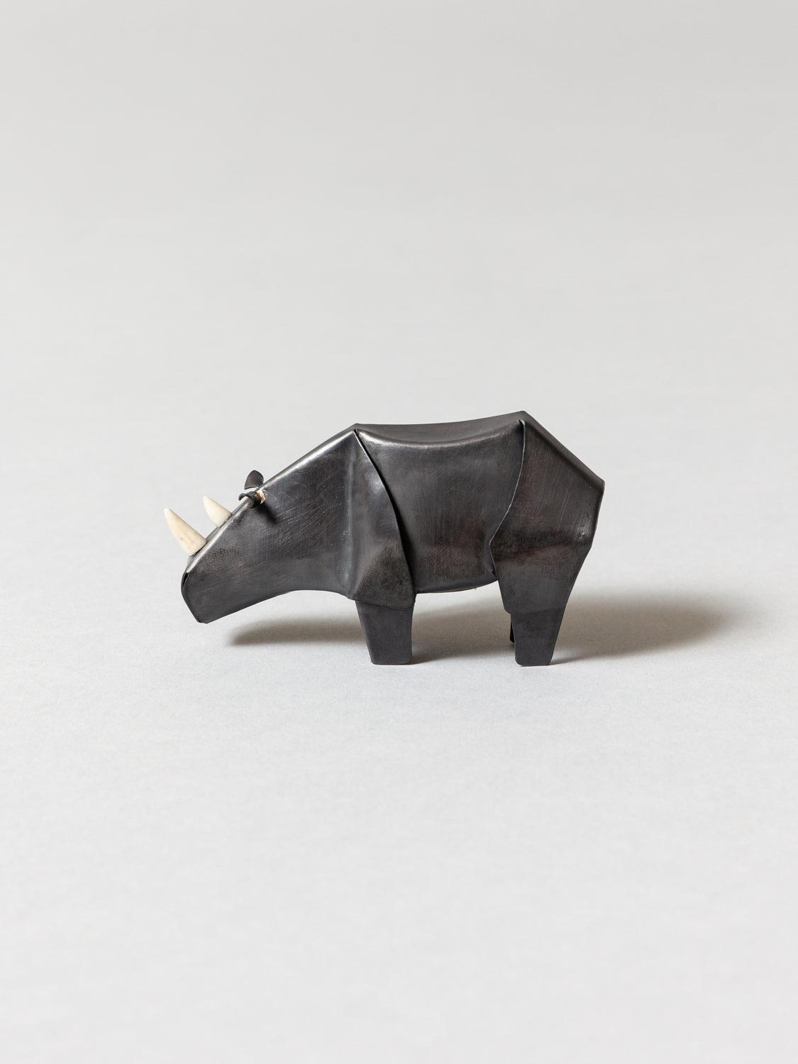 Ren Brass Wire Rhino