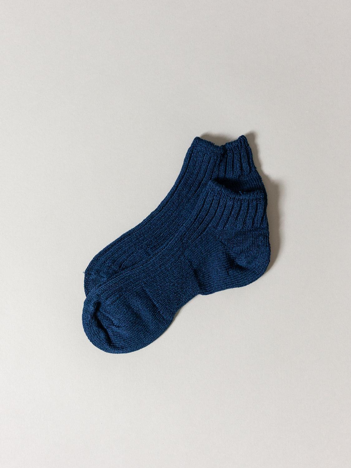 Sasawashi Ribbed Ankle Socks