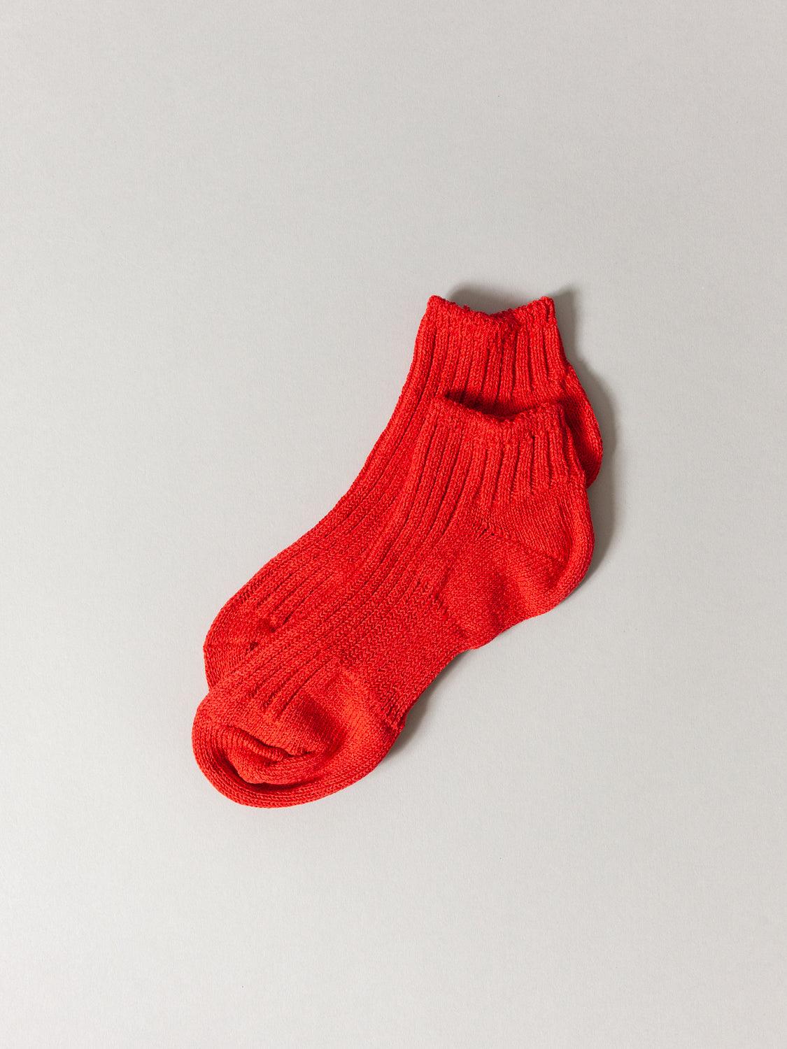 Sasawashi Ribbed Ankle Socks