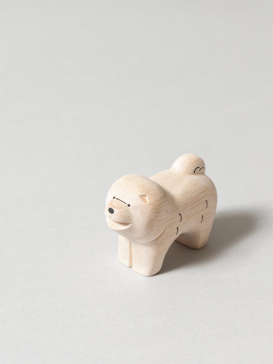 Wooden Animal Chow Chow