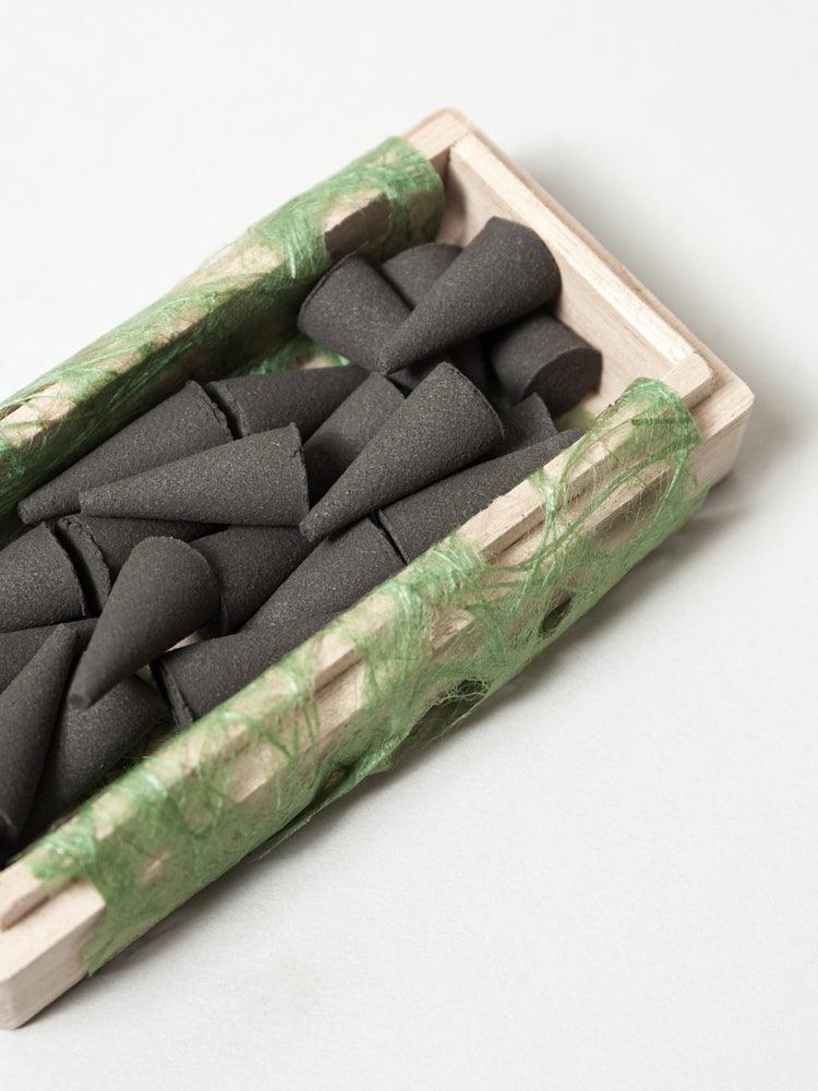 Japan Dry Garden Incense Cone, Box of 21