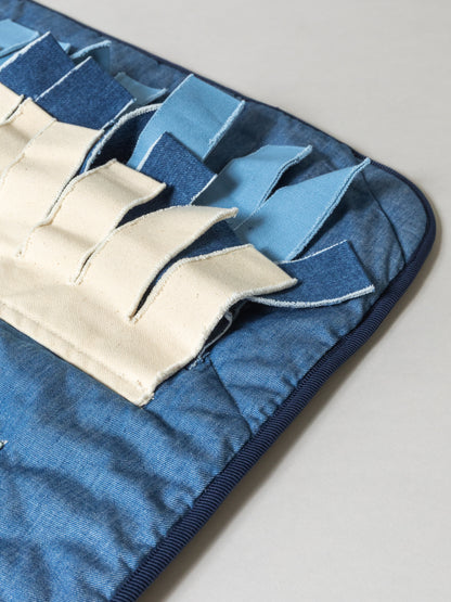 Denim Pet Play Mat