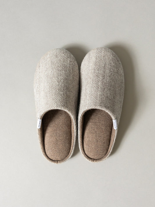 Shetland Wool Lined Home Shoes