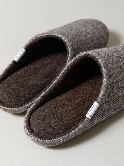 Shetland Wool Lined Home Shoes