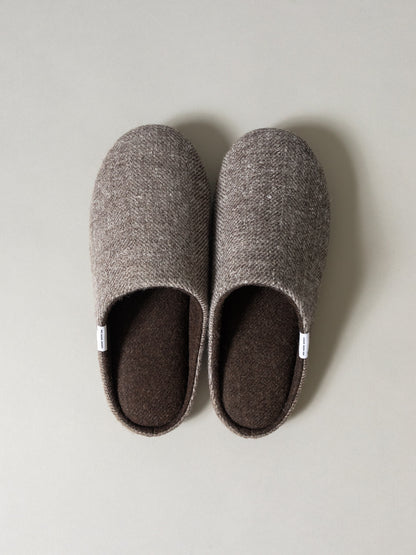 Shetland Wool Lined Home Shoes