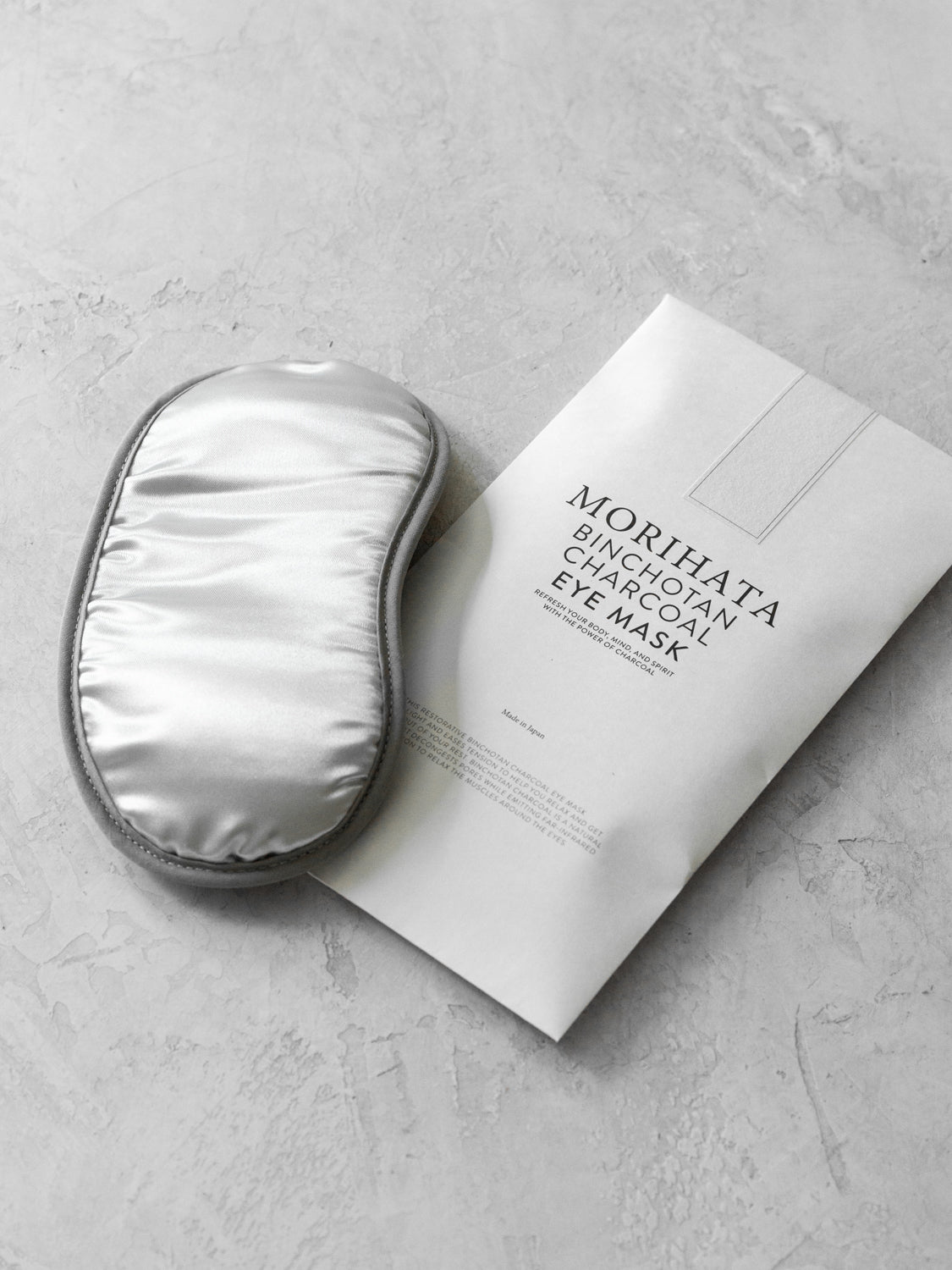 Morihata Binchotan Charcoal Eye Mask