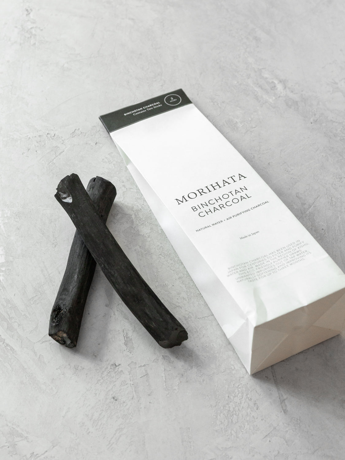 Morihata Purifying Binchotan Charcoal Sticks | Binchotan Charcoal