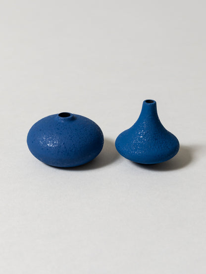 CK Bud Vase, Blue