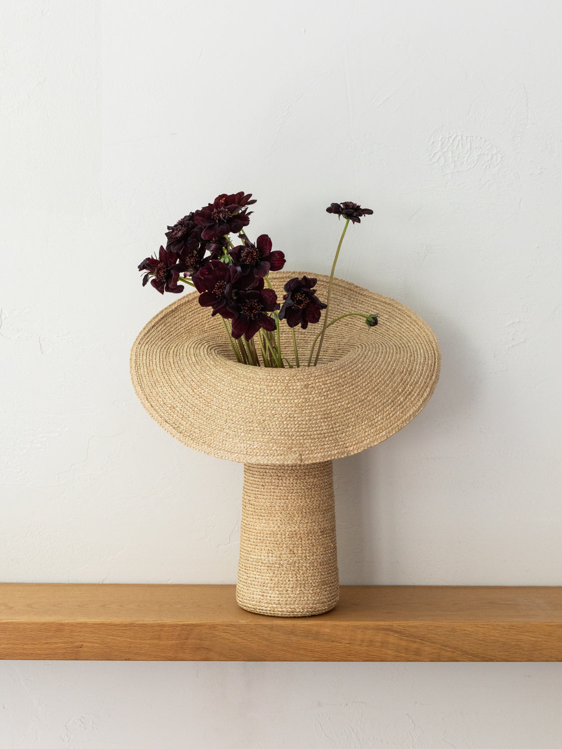 Lapel Raffia Vase