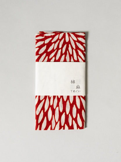 Kamawanu Tenugui - Chrysanthemum