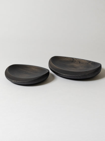 AEKA Object Thick Rim Plate, Black