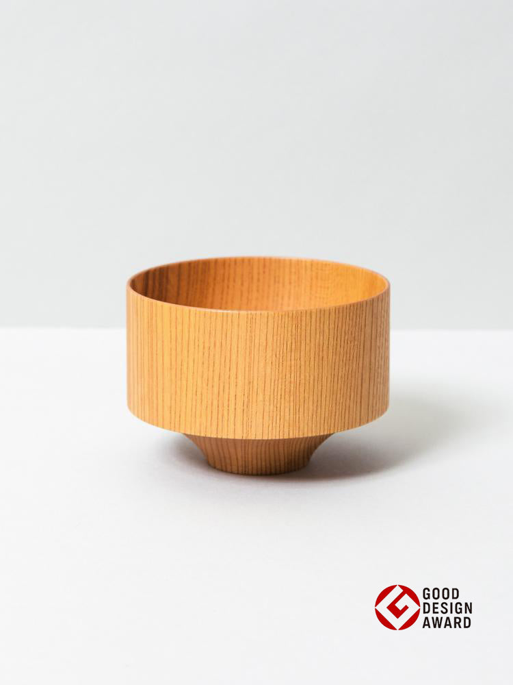 Tsumugi Wooden Bowl - Tsubo