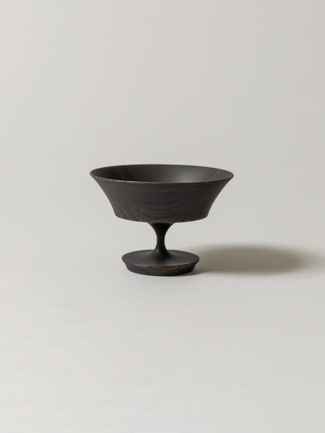 Sinafu Small Stand Bowl - Hasori (Black)