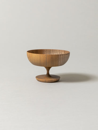 Sinafu Small Stand Bowl - Hotei (Smoky Grey)