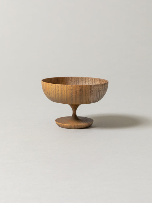 Sinafu Small Stand Bowl - Hotei (Smoky Grey)