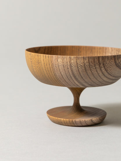 Sinafu Small Stand Bowl - Hotei (Smoky Grey)