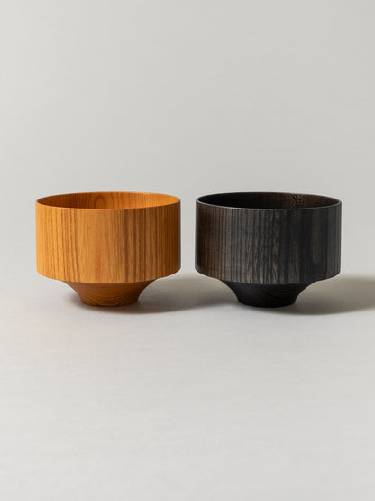 Tsumugi Wooden Bowl - Tsubo