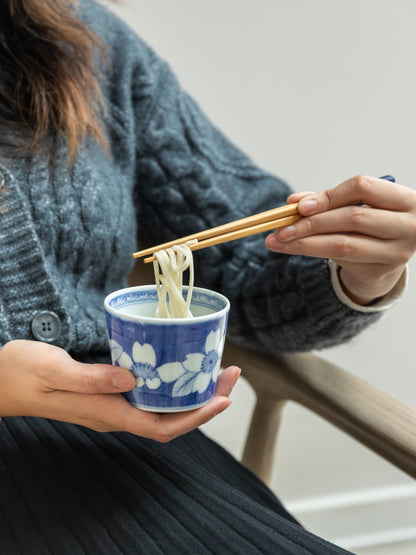 Sometsuke Choko Cup  -  Cherry Blossom