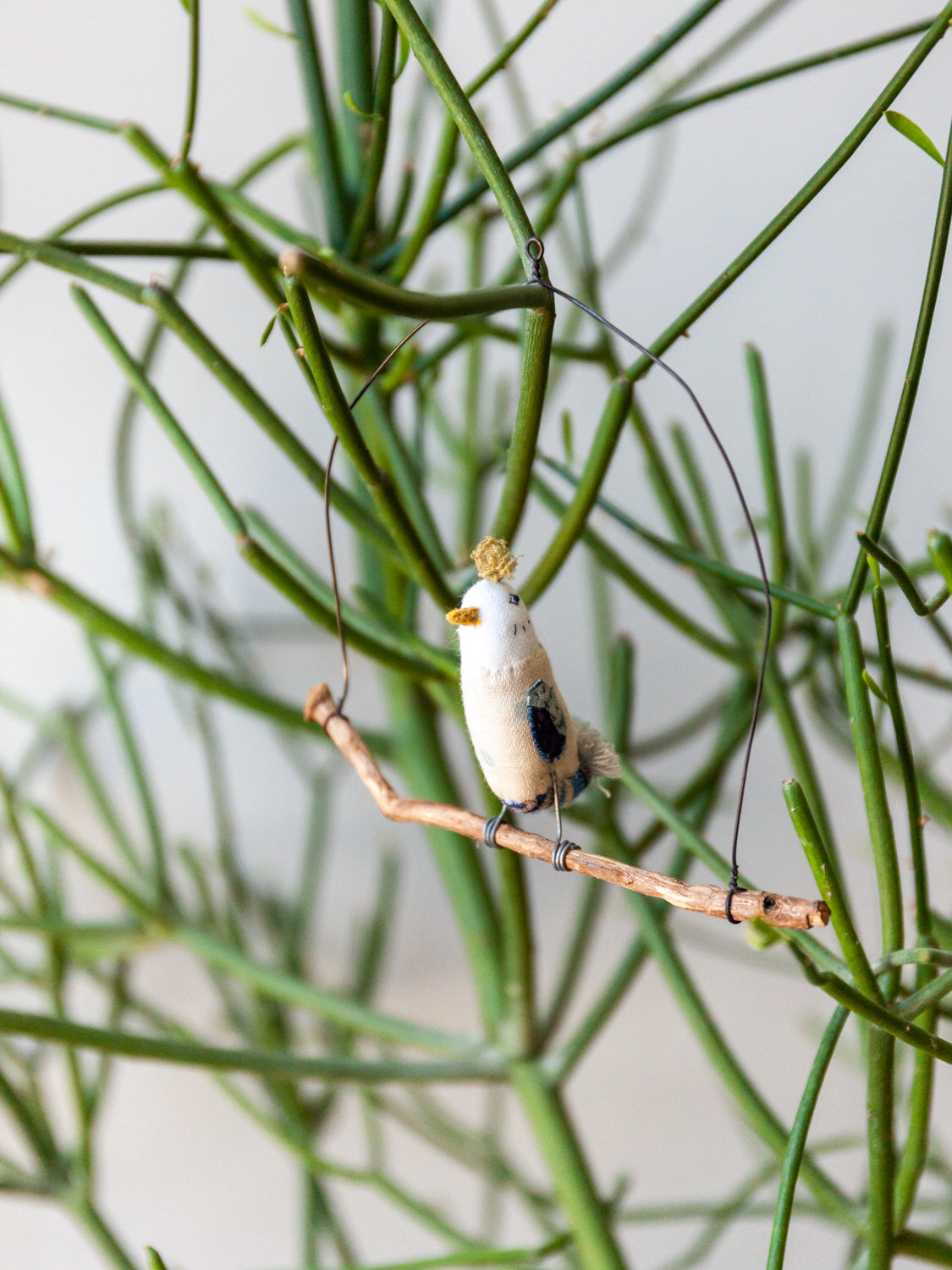 Roost Wire Bird Mobile