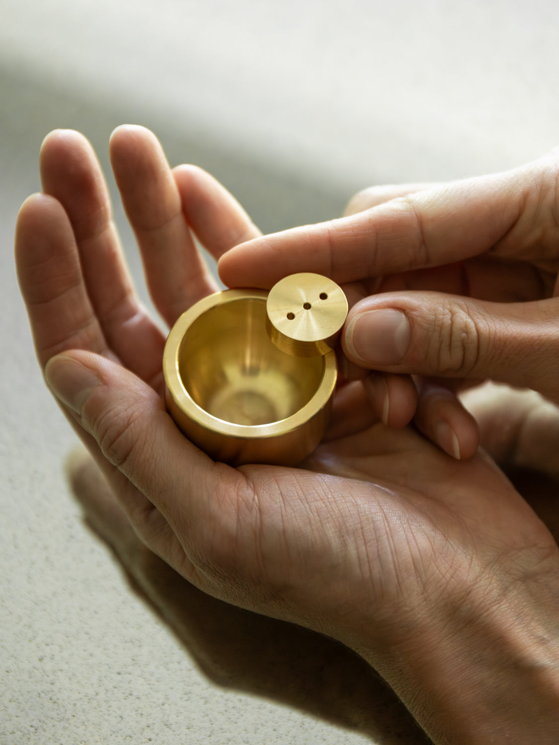 【新品未使用品】BRASS INCENSE STAND &INCENSE Brass Incense Stand