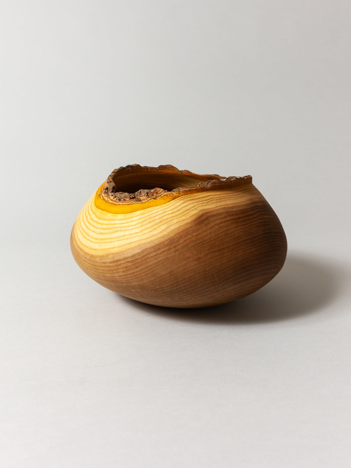 Usuda Wooden Bowl - Phellodendron #1