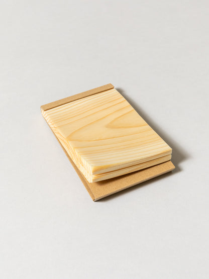 Kizara Wood Sheet Memo Pad