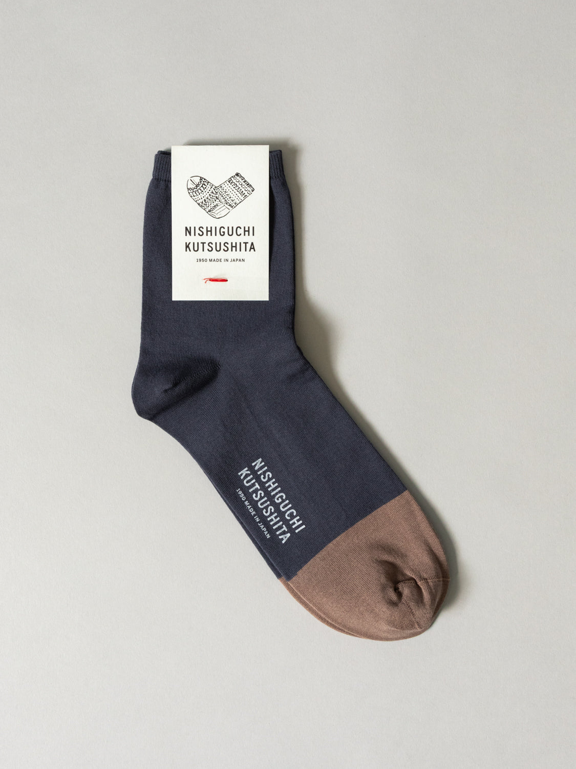 High Twisted Cotton Summer Socks, Charcoal